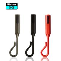 3PCS Fishing Rod Hook Keeper with EVA Foam Material Insert for Secure Hold European Carp Fishing Kit Smooth Fishing Experience black