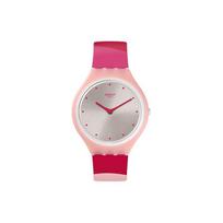 Swatch Skin Series Quartz Movement Ultra-Thin Fashion Gradient Color Watch Women watches Gray SVOP101 Pink white