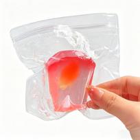 Sticky Pomegranate Pulp Squishy Toy Pomegranate Stress Ball Relief Soft Fingertip Toy Relieving Decompression Toy for Friends white