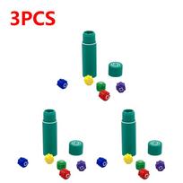 Gonggi Game Set Traditional Play Game 5pcs Stones Tossing Games with Case Korean Jack Stones Pebbles Play Game for TV Fans 1PC B blue