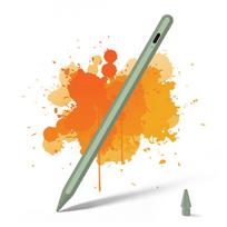 USB-C Fast Charging Stylus Pen Anti-false Touch Tilt Sensitive Pencil Compatible iPad 2018-2026 All Models Pink žalia