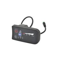 Waterproof 36V Electric Bike Display S810 with LED, Gear Memory, Black ABS Panel