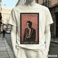 Harry Styles For Fan Gift Tshirt Unisex Unisex Harajuku Oversized Unisex Short Sleeve Streetwear High Quality Couples Hot Product S brown