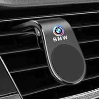 Magnetic Car Mobile Phone Holder Air Vents Clip GPS Bracket For BMW 50th Anniversary M F10 E36 F20 G30 E90 F32 F06 F46 E60 M5 X1 black