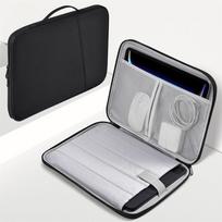 Waterproof Shockproof Handle Bag Laptop Sleeve Case for Macbook Air 11 12 13 13.6 Inch M4 M3 M2 Chip Mac Book Cover Accessories 13-inch tamsiai mėlyna spalva