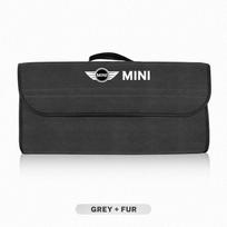 MINI Automobilio Bagažinės Organizatoriaus Dėžė Didelės Talpos Sulankstomas Sandėliavimo Maišelis MINI Cooper R56 F56 R50 JCW Cabrio Aceman Countryman Clubman black