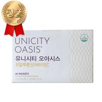 Unicity Oasis Hialurono rūgštis 30 paketėlių 216g 1 vnt. Sudedamosios dalys: gali būti keičiamas gamintojo nuožiūra. | 216g 1 vnt.