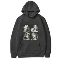 Tate McRae fashion cool hoodie men women vintage y2k funny Long sleeve Sweatshirt with print Graphics oversized  hoodie  unisex L