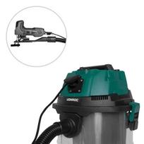 VONROC - 1400W wet and dry vacuum cleaner, 20L tank and 3m hose