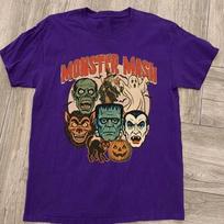 Monster Mash Shirt, Retro Halloween Spooky Season Tee, Scary Movies Shirt 110 brown