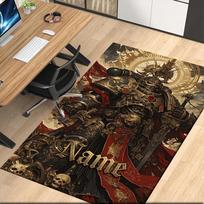 Individualus pavadinimas Warhammer 40K spausdintas kilimas kilimėlis biuro kėdei svetainei miegamajam virtuvės kambariui dekoravimui dovanos 80cmx120cm