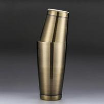 Premium Boston Cocktail Shaker Weighted Shaking Tins, Gold Plated / Copper Plated, Black / Mirror Finish, Premium Barware Tools