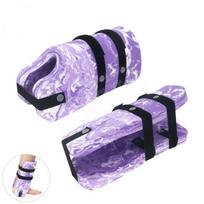 1Pair Lightweight Ankle Flotation Cuffs EVA Foam Swimming  Ankle Weights  for Pool Exercise Purple Long pink