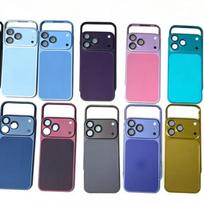 Aukščiausios kokybės aliuminio metalinis galinis skydelis su pilno rėmo apsauginiu dėklu iPhone 18 Pro Max keičiama korpuso dalis As shown in picture blue