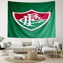 Fluminense-FC Print Tapestry, Backdrop, Easy Setup, Ideal for Bedroom, Office & Living Room, with Aesthetic Wall Hanging Decor. 100cmx150cm blue