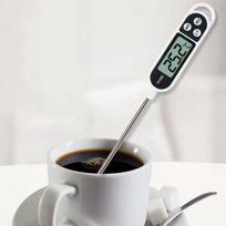 Digital Kitchen Food Thermometer TP300 Water Oil Thermometer for Meat Cooking Food Probe BBQ Electronic Oven Kitchen Tools gray