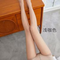 Super Elastic Anti Snag Stocking Women Sexy Ultra-Thin Transparent Black Pantyhose Female Temptation Custom Cut Anti Hook Tights M brown