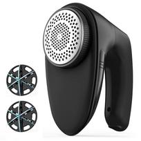 Portable Electric Lint Remover, 3 Speed, 6 Blades, Can Remove Clothes, Furniture, Sweaters, Sofas Black black