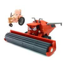 Disney Pixar Cars Frank Žalias kombainas Karvės Traktorius Lydinio liejamas modelis Automobiliukas Berniuko žaislas