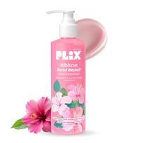 PLIX - AUGALŲ FIX Kinrožės Pažeistų, Besišiaušiančių Plaukų Atstatymo Pažangus Šampūnas Lygūs, Stiprūs, Žvilgantys 200 ml Priežiūra pink