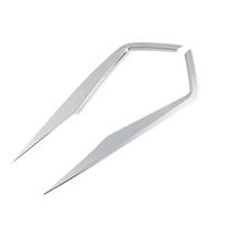 Front Fog Lights Lamps Eyelid Eyebrow Strip Molding Cover Trim For Skoda Kodiaq 2017- Replacement sidabras