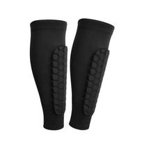 Football Calf Guard Sleeves Honeycomb Compression Leg Gear for Soccer Running Basketball S juoda