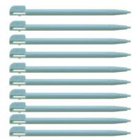 10PCS Colorful Touch Stylus Pen Plastic Smooth Handwritten Pen Assistant Tools Gamepad for Nintendo NDS DS Lite DSL NDSL šviesiai mėlyna spalva