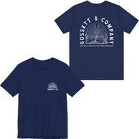 Dylan Gossett Merch Saulėlydžio marškinėliai Madingi unisex marškinėliai Trumpomis rankovėmis Laisvalaikio marškinėliai su grafika 4XL gray