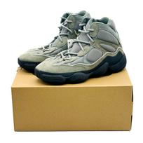 GY0393 Adidas Yeezy 500 High Mist Slate Grey Black Steel Blue Dark Grey Gray 8 black