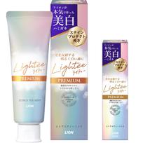 Lightee PREMIUM quasi-drug whitening toothpaste citrus tea mint paste 100g + mini included gray