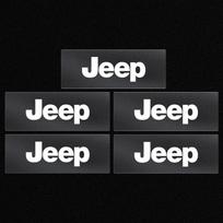 Karštas Naujas Metalinis Automobilio Ženklelis Emblema Lipdukas Dekoracija Automobilio Aksesuarai Jeep Wrangler Grand Cherokee Compass Renegade Cherokee Gladiator