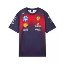 PUMA x Ferrari Racing marškinėliai Unisex 713841-01 S tamsiai mėlyna spalva