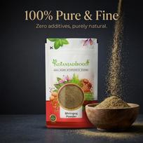 IndianJadiBooti Bhringraj Powder 100g - Edible Eclipta Alba | Pure  Keshraj  for Hair Growth & Premature Greying | Natural Hair Mask for Dandruff white