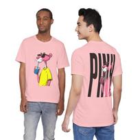 Pink Panther Bubble Tea Tee | Streetwear Graphic T-Shirt 110 beige