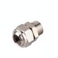 Spray Nozzle Swivel Adapter Adjustable Ball Joint Universal Threaded Connector for 1/2m X 3