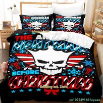 New Cody Rhodes American Nightmare Bedding Set Single Twin Full Queen King Size Bed Set Adult Kid Bedroom Duvetcover Sets Anime EU Single 135*200cm/53x79in 3pcs