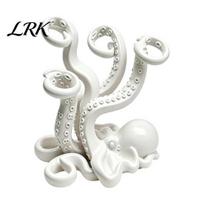 Octopus Pen Holder 3D Printed Toothbrush Holder, Creative Space Saving Desk Organizer, Durable Small Item Organizer PLA Material Stable Base S balta