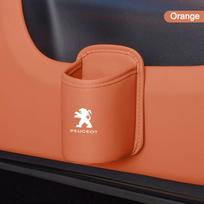Automobilio sėdynės atlošo puodelio laikiklis Odinė daiktadėžė Durų gėrimų laikiklis Peugeot 407 508 2008 5008 307 308 3008 206 207 208 107 205