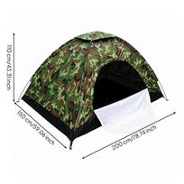 Tent Single-Layer Shelter Portable for Hikers 200-150-110cm