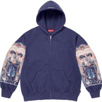 Supreme x Michael Jackson grapic-print hoodie SUP-FW25-032 M blue