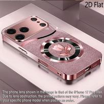 Tulip Ring 2DFlat For iPhone17 18 16 15 14 13 12 11 Pro Max XS XR 8 7Plus Phone Cover Shockproof Protective Back Cover iPhone 7 gray