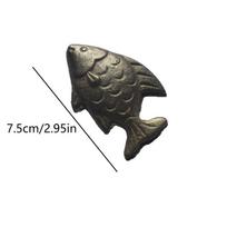 Iron Fish Cooking Tool to Add Original Iron Supplement to Food and Water, Iron Supplement Tool for Iron Deficiency Vegetarians gray