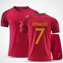 2016 Portugal Jersey #7 (Ronaldo) 24 red