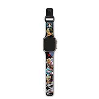 One Piece Apple Watch CASETiFY Suitable For 38/40/41mm42/44/45/49mmCute Silicone Replaceable Wristban Couple Festival Gifts 42 44 45 49mm black