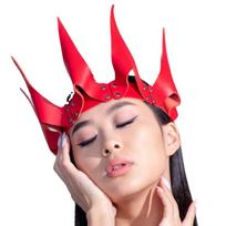 Medieval Style Halloween Headgear Steampunk Knight Pirate Cosplay Crown Gothic Headgear Halloween Carnival Props black