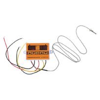 Digital Temperature Controllers 12V 24V 110V 220V Thermostat Regulator Panel orange