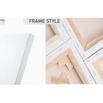 Variety Canvas 10 Oz Primed Cotton Pre Stretched Canvas With Wooden Frame - Multi Size (1, 18 X 18 Inch) 1818 balta