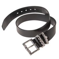 [Artemis Classic] ArtemisClassic Triple Cylinder Leather Belt ac-acbt0014 black