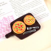 Dollhouse Miniature French Bread Breakfast Bread Model DIY Kitchen Scene Decor Accessories Children Pretend Enjoy Toy orange