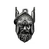 Metalinis šalmo raktų pakabukas Odino amuletų raktų pakabukas su unikaliu dizainu kasdieniam nešiojimui ir Nordic kolekcionieriams 1 gray